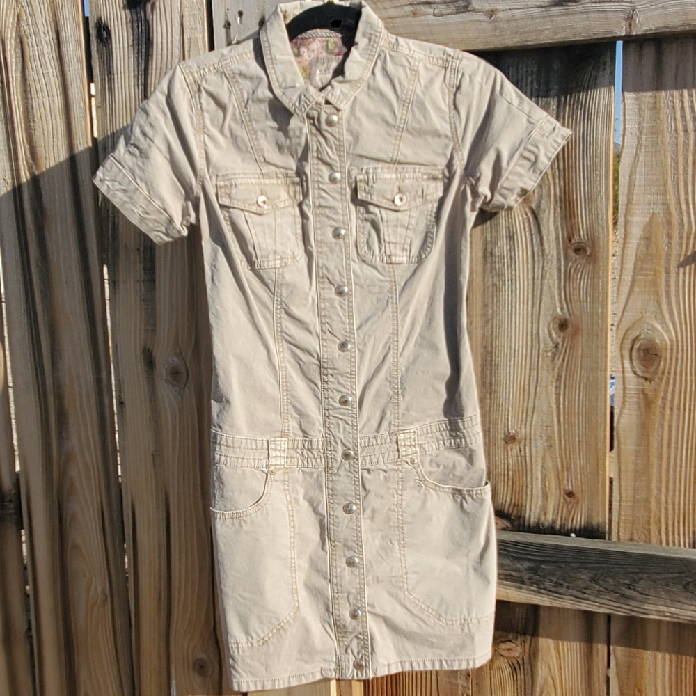 GUESS- MILITARY CARGO DRESS